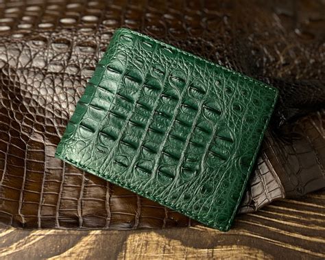 Men's Green Designer Wallets 